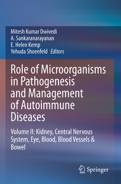 Couverture de l’ouvrage Role of Microorganisms in Pathogenesis and Management of Autoimmune Diseases
