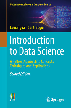 Couverture de l’ouvrage Introduction to Data Science