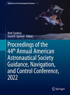 Couverture de l’ouvrage Proceedings of the 44th Annual American Astronautical Society Guidance, Navigation, and Control Conference, 2022