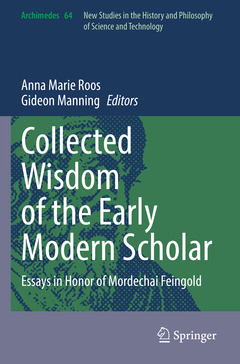 Couverture de l’ouvrage Collected Wisdom of the Early Modern Scholar