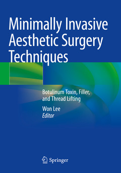 Couverture de l’ouvrage Minimally Invasive Aesthetic Surgery Techniques