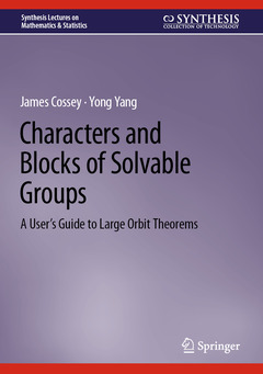 Couverture de l’ouvrage Characters and Blocks of Solvable Groups