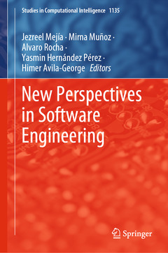 Couverture de l’ouvrage New Perspectives in Software Engineering