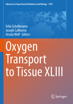 Couverture de l’ouvrage Oxygen Transport to Tissue XLIII