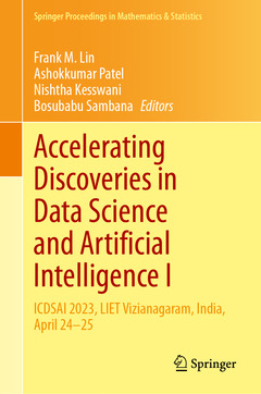 Couverture de l’ouvrage Accelerating Discoveries in Data Science and Artificial Intelligence I