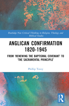 Couverture de l’ouvrage Anglican Confirmation 1820-1945