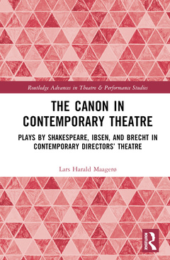 Couverture de l’ouvrage The Canon in Contemporary Theatre
