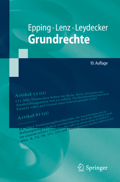 Cover of the book Grundrechte