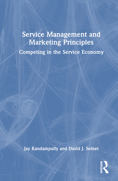 Couverture de l’ouvrage Service Management and Marketing Principles