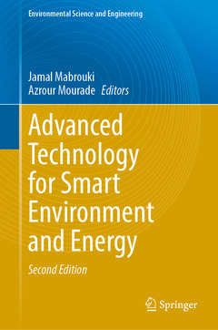Couverture de l’ouvrage Advanced Technology for Smart Environment and Energy