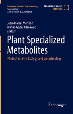 Couverture de l’ouvrage Plant Specialized Metabolites