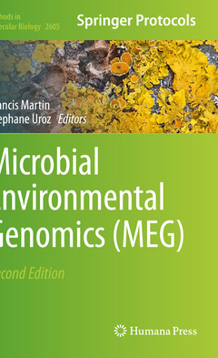 Couverture de l’ouvrage Microbial Environmental Genomics (MEG)