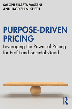 Couverture de l’ouvrage Purpose-Driven Pricing