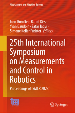 Couverture de l’ouvrage 25th International Symposium on Measurements and Control in Robotics