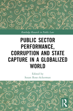 Couverture de l’ouvrage Public Sector Performance, Corruption and State Capture in a Globalized World