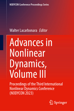 Couverture de l’ouvrage Advances in Nonlinear Dynamics, Volume III