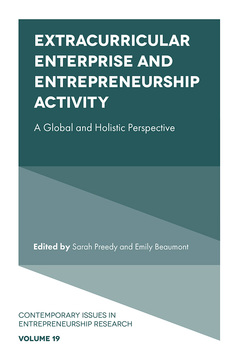 Couverture de l’ouvrage Extracurricular Enterprise and Entrepreneurship Activity