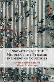 Couverture de l’ouvrage Innovating for the Middle of the Pyramid in Emerging Countries
