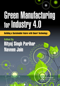Couverture de l’ouvrage Green Manufacturing for Industry 4.0