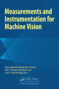 Couverture de l’ouvrage Measurements and Instrumentation for Machine Vision