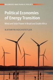 Cover of the book Political Economies of Energy Transition