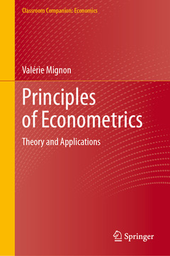 Couverture de l’ouvrage Principles of Econometrics