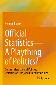 Couverture de l’ouvrage Official Statistics—A Plaything of Politics?