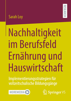 Cover of the book Nachhaltigkeit im Berufsfeld Ernährung und Hauswirtschaft