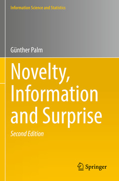 Couverture de l’ouvrage Novelty, Information and Surprise