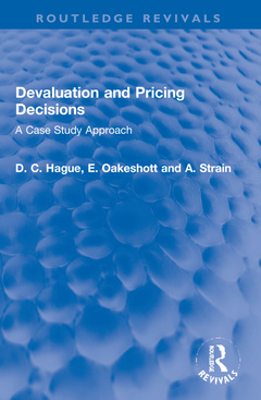 Cover of the book Devaluation and Pricing Decisions