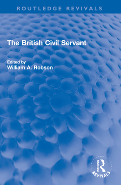 Couverture de l’ouvrage The British Civil Servant