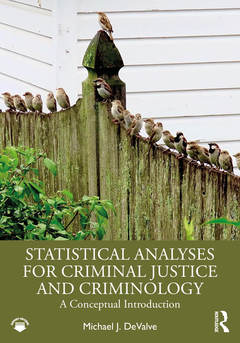 Couverture de l’ouvrage Statistical Analyses for Criminal Justice and Criminology