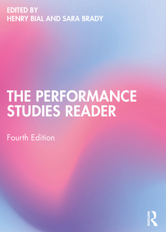Couverture de l’ouvrage The Performance Studies Reader