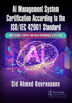 Couverture de l’ouvrage AI Management System Certification According to the ISO/IEC 42001 Standard