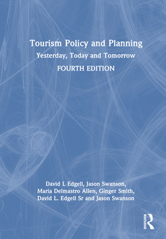 Couverture de l’ouvrage Tourism Policy and Planning