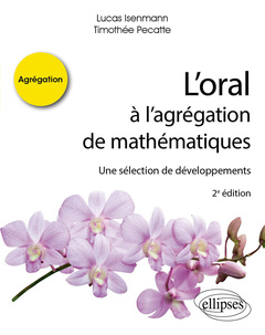 Cover of the book L’oral à l’agrégation de mathématiques