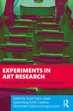 Cover of the book Experiments in Art Research