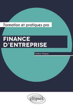 Cover of the book Finance d'entreprise