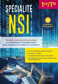 Cover of the book Spécialité NSI - 1re/Tle