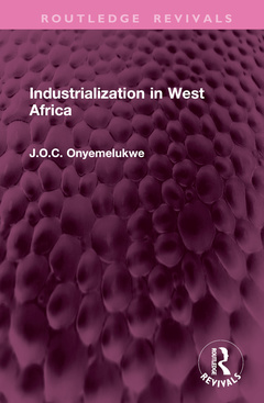 Couverture de l’ouvrage Industrialization in West Africa