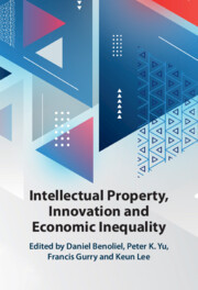 Couverture de l’ouvrage Intellectual Property, Innovation and Economic Inequality
