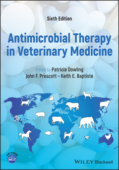 Couverture de l’ouvrage Antimicrobial Therapy in Veterinary Medicine