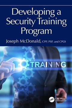Couverture de l’ouvrage Developing a Security Training Program