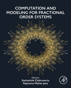 Couverture de l’ouvrage Computation and Modeling for Fractional Order Systems