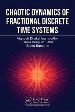 Couverture de l’ouvrage Chaotic Dynamics of Fractional Discrete Time Systems