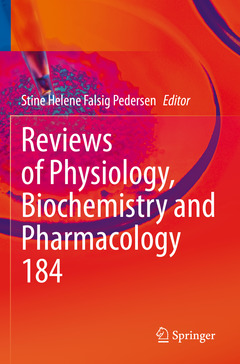 Couverture de l’ouvrage Reviews of Physiology, Biochemistry and Pharmacology