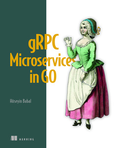 Couverture de l’ouvrage gRPC Microservices in Go