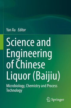 Couverture de l’ouvrage Science and Engineering of Chinese Liquor (Baijiu)