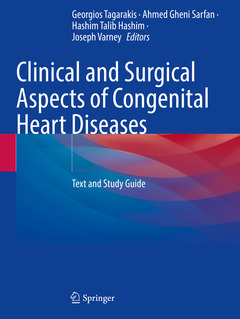 Couverture de l’ouvrage Clinical and Surgical Aspects of Congenital Heart Diseases