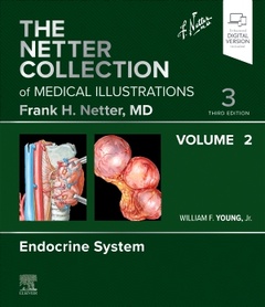 Couverture de l’ouvrage The Netter Collection of Medical Illustrations: Endocrine System, Volume 2